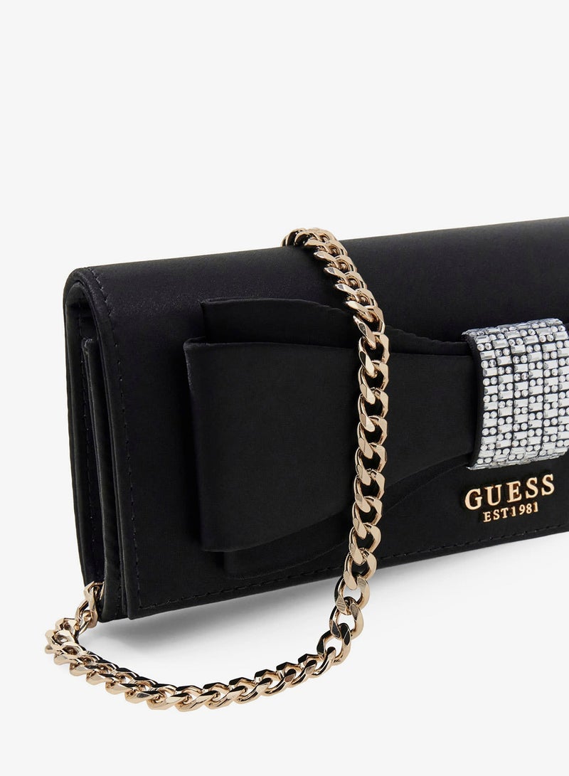 جس حقيبة يد نسائية مطبوعة بإغلاق قلاب - Image 3